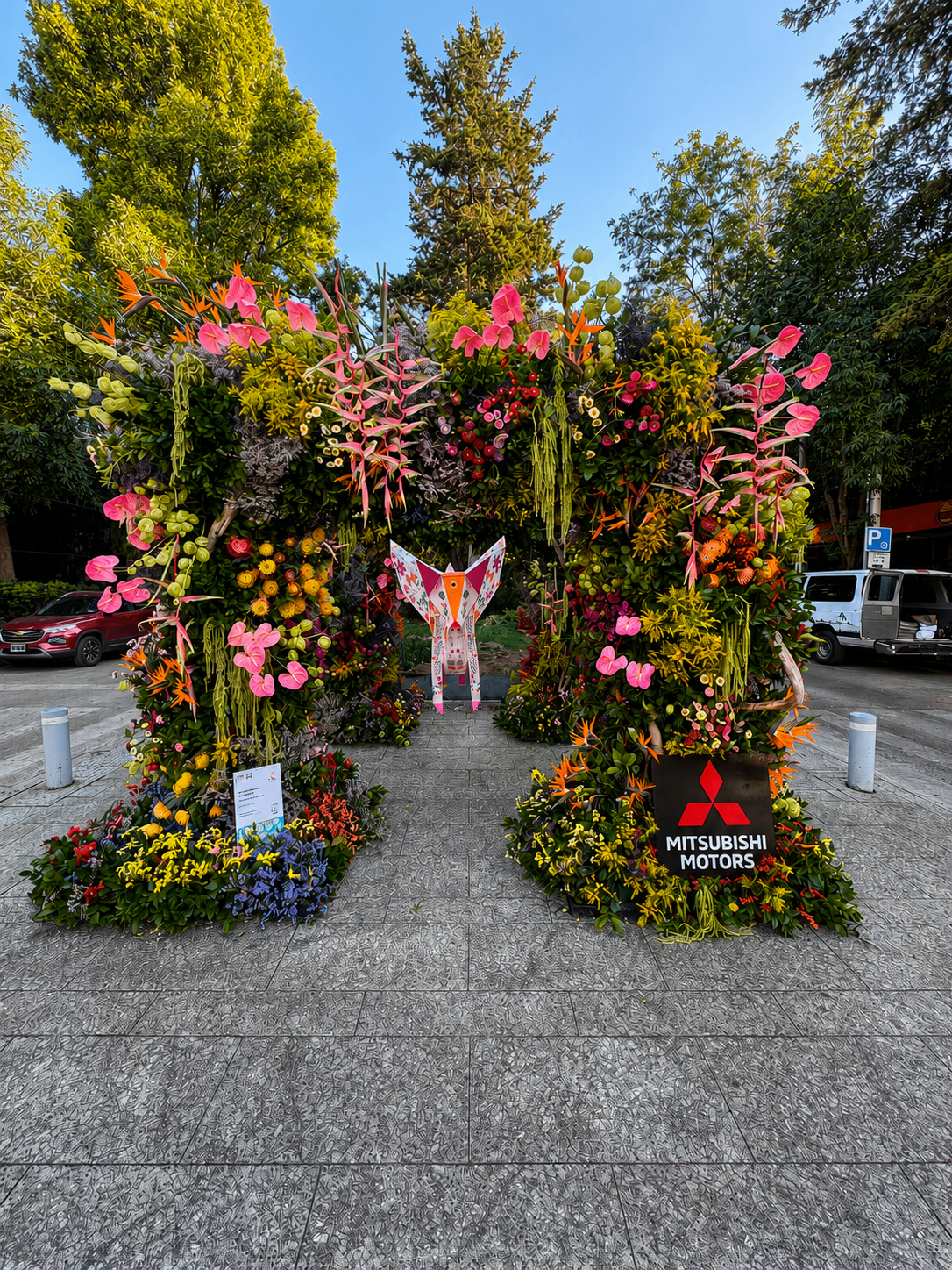 Mitsubishi Motors: Festival Flores y Jardínes